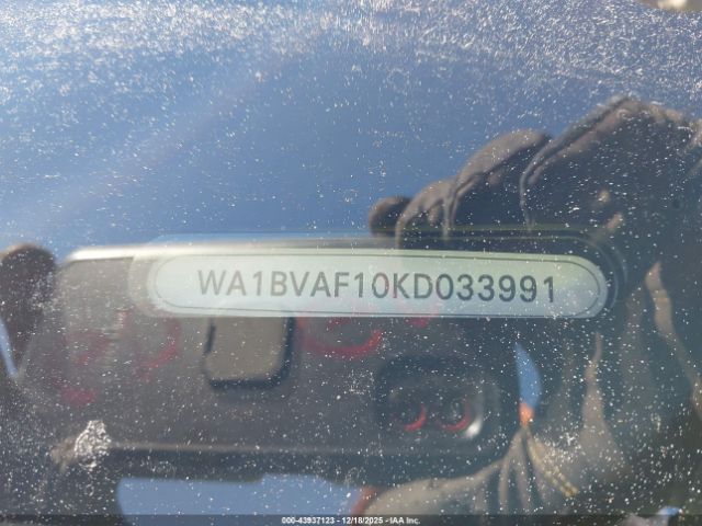 2019 AUDI Q8 WA1BVAF10KD033991 Photo 8