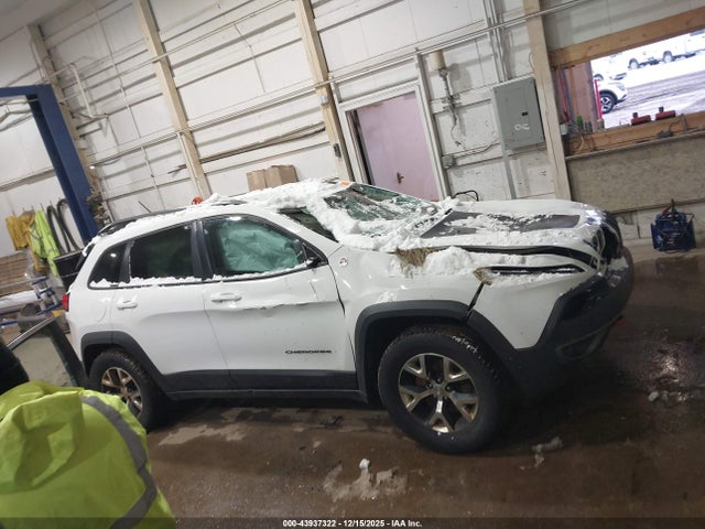 2016 Jeep Cherokee Trailhawk მანქანა იყიდება აუქციონზე, vin: 1C4PJMBB9GW316957, აუქციონის ნომერი: 43937322