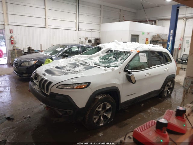 2016 Jeep Cherokee Trailhawk მანქანა იყიდება აუქციონზე, vin: 1C4PJMBB9GW316957, აუქციონის ნომერი: 43937322