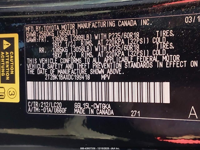 2013 LEXUS RX 350 2T2BK1BAXDC199418 Photo 8