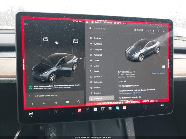 2024 TESLA MODEL Y 7SAYGDEE3RA226283 Photo 6