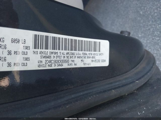 2012 CHRYSLER TOWN & COUNTRY 2C4RC1BG9CR359503 Photo 8