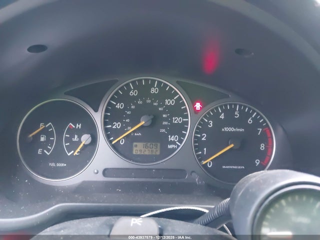 Aukcja sprzedaży 2002 Subaru Impreza Wrx, vin: JF1GD29692G520719, numer aukcji: 43937579