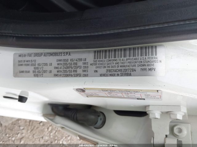 2014 FIAT 500L ZFBCFACH1EZ017284 Photo 8