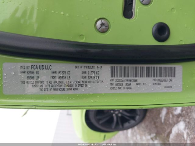 2015 DODGE CHALLENGER 2C3CDZAT7FH873686 Photo 8