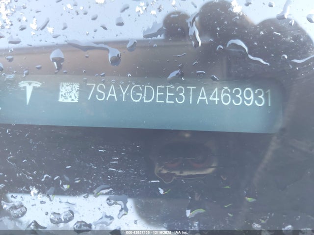 43937835 :رقم المزاد ، 7SAYGDEE3TA463931 vin ، 2026 Tesla Model Y Long Range Launch Series/premium All-wheel Drive مزاد بيع