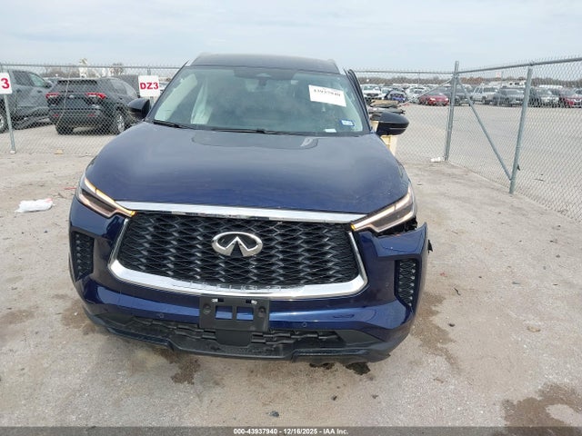 43937940 :رقم المزاد ، 5N1AL1FSXSC342501 vin ، 2025 Infiniti Qx60 Luxe Awd مزاد بيع
