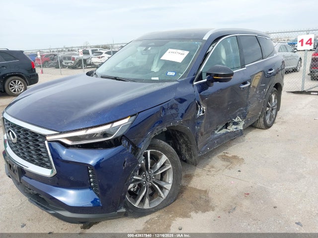 43937940 :رقم المزاد ، 5N1AL1FSXSC342501 vin ، 2025 Infiniti Qx60 Luxe Awd مزاد بيع