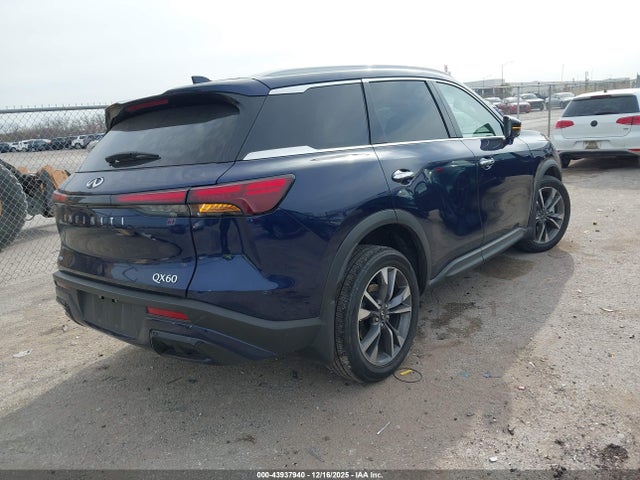 43937940 :رقم المزاد ، 5N1AL1FSXSC342501 vin ، 2025 Infiniti Qx60 Luxe Awd مزاد بيع