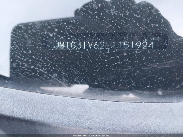 2014 Mazda Mazda6 I Touring მანქანა იყიდება აუქციონზე, vin: JM1GJ1V62E1151924, აუქციონის ნომერი: 43938020