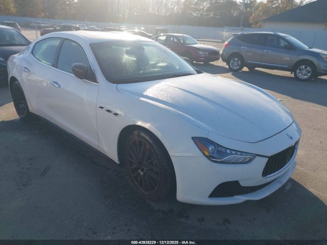 2015 MASERATI GHIBLI ZAM57RTA8F1143531