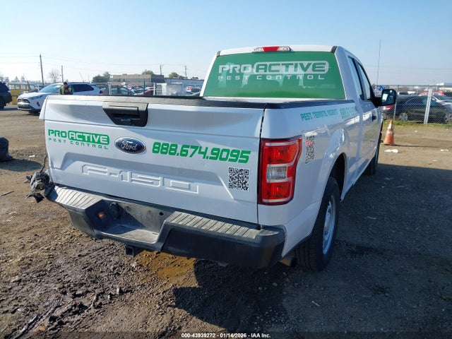 2020 Ford F-150 Xl მანქანა იყიდება აუქციონზე, vin: 1FTEX1CB8LKF27362, აუქციონის ნომერი: 43939272