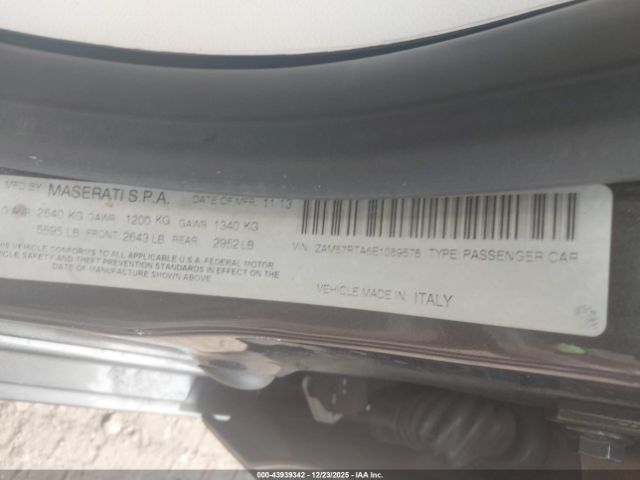 2014 MASERATI GHIBLI ZAM57RTA6E1089578 Photo 8