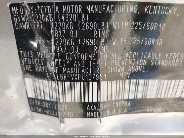 2023 TOYOTA RAV4 HYBRID 4T3E6RFVXPU137951 Photo 8