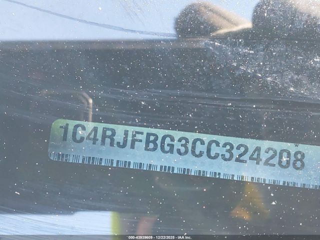 2012 JEEP GRAND CHEROKEE 1C4RJFBG3CC324208 Photo 8