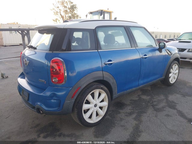 2012 MINI COOPER S COUNTRYMAN WMWZC3C54CWL86587 Photo 3