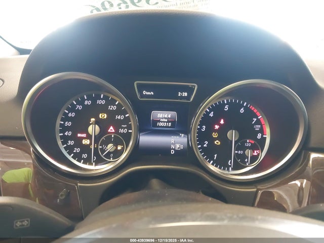 Auction sale of the 2015 Mercedes-benz Ml 350 4matic, vin: 4JGDA5HB8FA486606, lot number: 43939696