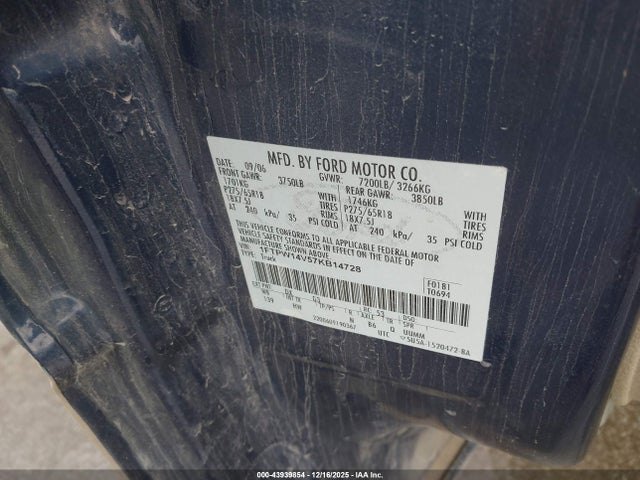 2007 FORD F-150 1FTPW14V57KB14728 Photo 8