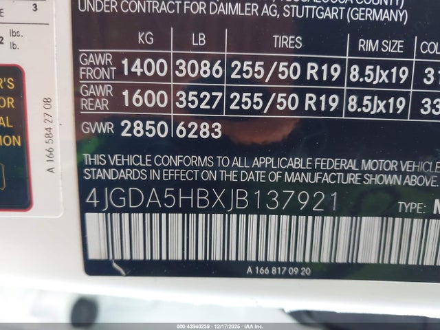 2018 MERCEDES-BENZ GLE 350 4JGDA5HBXJB137921 Photo 8