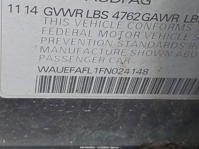 2015 AUDI A4 WAUEFAFL1FN024148 Photo 8