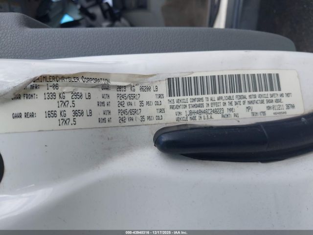 2006 JEEP COMMANDER 1J8HH48N46C248223 Photo 8