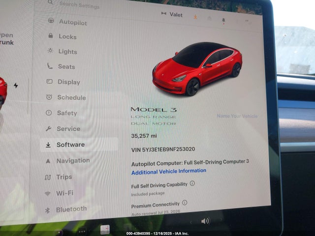 2022 TESLA MODEL 3 5YJ3E1EB9NF253020 Photo 6