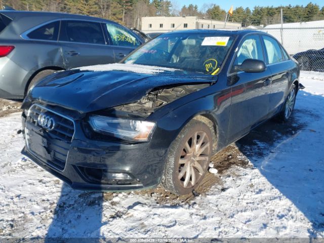 2013 AUDI A4 WAUFFAFLXDN034033 Photo 1