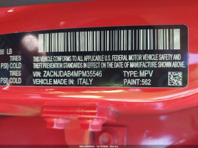 2021 JEEP RENEGADE ZACNJDAB4MPM35546 Photo 8