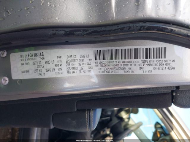 2016 JEEP CHEROKEE 1C4PJMAB5GW375649 Photo 8