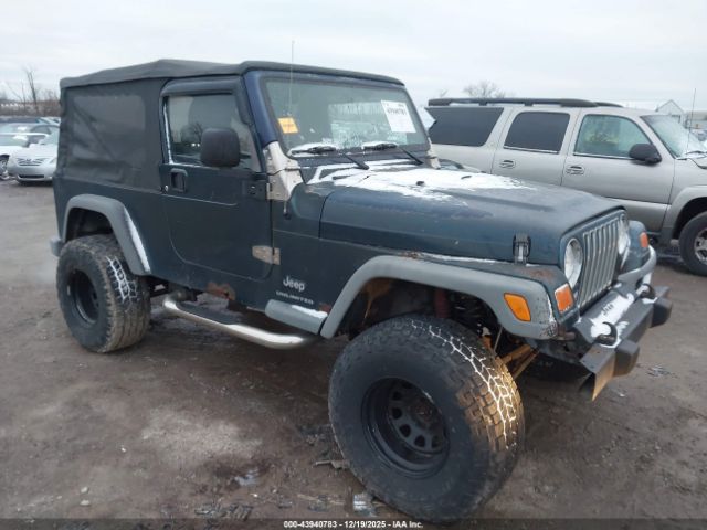 2006 JEEP WRANGLER 1J4FA44S06P713887