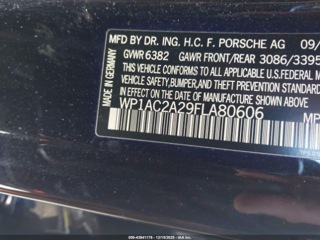 2015 PORSCHE CAYENNE WP1AC2A29FLA80606 Photo 8