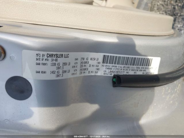 2009 JEEP GRAND CHEROKEE 1J8HR68T29C512177 Photo 8