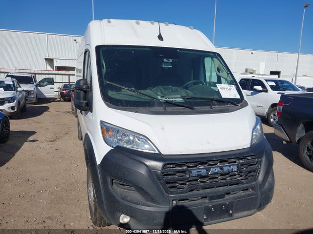 Продажа на аукционе авто 2025 Ram Promaster 3500 Tradesman High Roof 159 Wb W/pass Seat, vin: 3C6MRVHG0SE549026, номер лота: 43941657