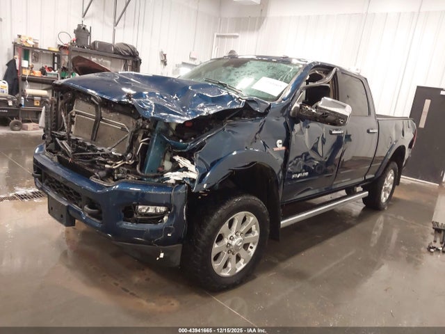 43941665 :رقم المزاد ، 3C6UR5FL6MG583365 vin ، 2021 Ram 2500 Laramie  4x4 6'4 Box مزاد بيع