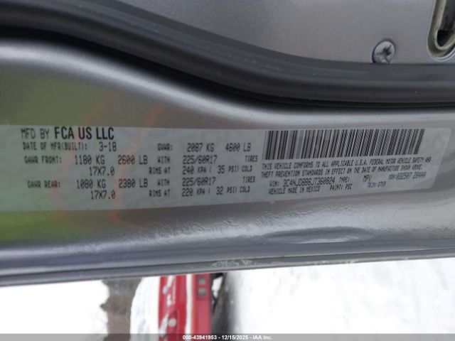 2018 JEEP COMPASS 3C4NJDBB6JT360824 Photo 8