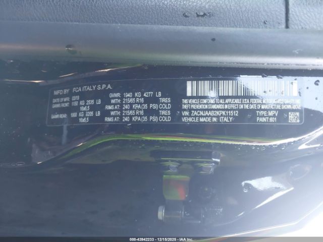 2019 JEEP RENEGADE ZACNJAAB2KPK11512 Photo 8