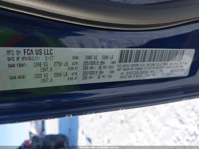 2017 DODGE JOURNEY 3C4PDCGB3HT605530 Photo 8