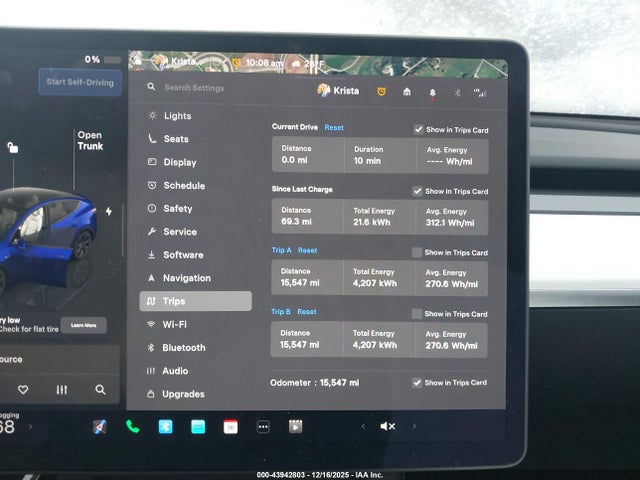 2025 TESLA MODEL Y 7SAYGDEE5SF293718 Photo 6