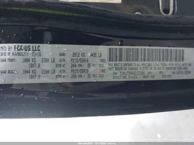 2017 JEEP COMPASS 1C4NJCBA6HD153304 Photo 8