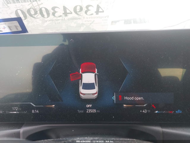 43943090 :رقم المزاد ، 3MW89FF04P8D73350 vin ، 2023 Bmw 330i Xdrive مزاد بيع