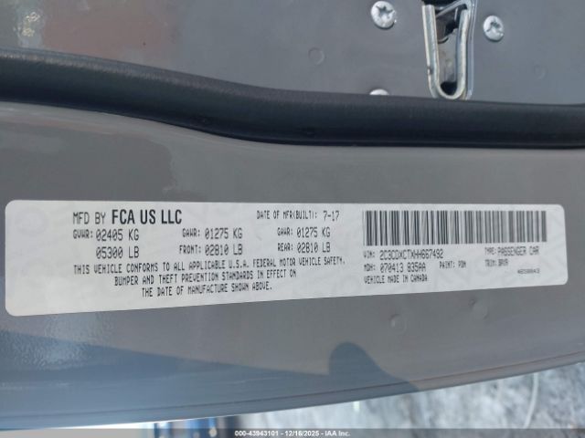 2017 DODGE CHARGER 2C3CDXCTXHH667492 Photo 8