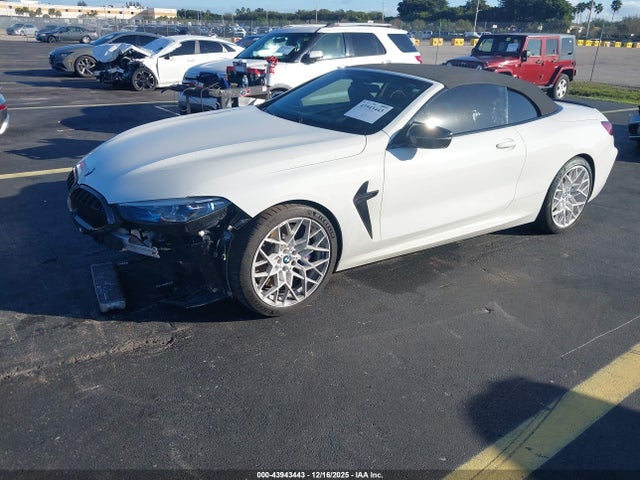 43943443 :رقم المزاد ، WBSDZ0C09NCH54115 vin ، 2022 Bmw M8 Cabriolet Competition مزاد بيع