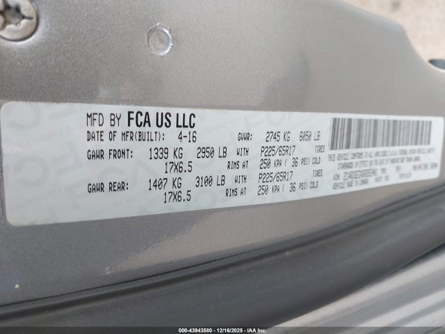 2C4RDGEGXGR352481 Dodge Grand Caravan R/t