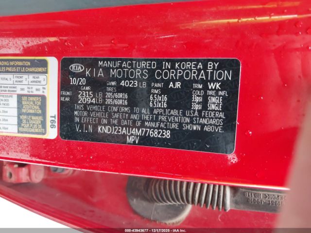 2021 KIA SOUL KNDJ23AU4M7768238 Photo 8