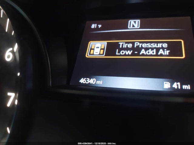 Auction sale of the 2017 Nissan Altima 2.5 Sr, vin: 1N4AL3AP1HC258620, lot number: 43943841