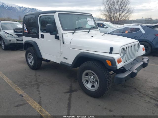 2005 JEEP WRANGLER 1J4F449S05P341031