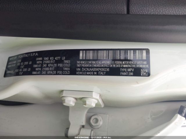 2019 JEEP RENEGADE ZACNJAAB5KPK86236 Photo 8