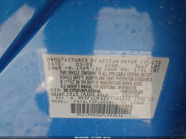 Nissan Kicks Sr Xtronic Cvt 2023 3N1CP5DV6PL523146 Image 9