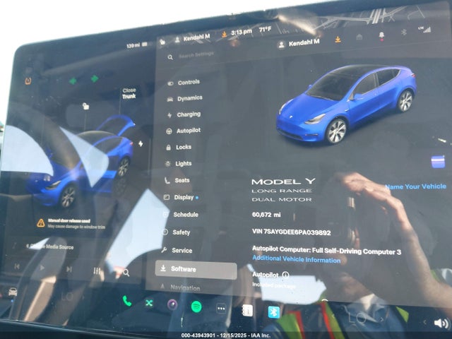 2023 TESLA MODEL Y 7SAYGDEE6PA039892 Photo 6