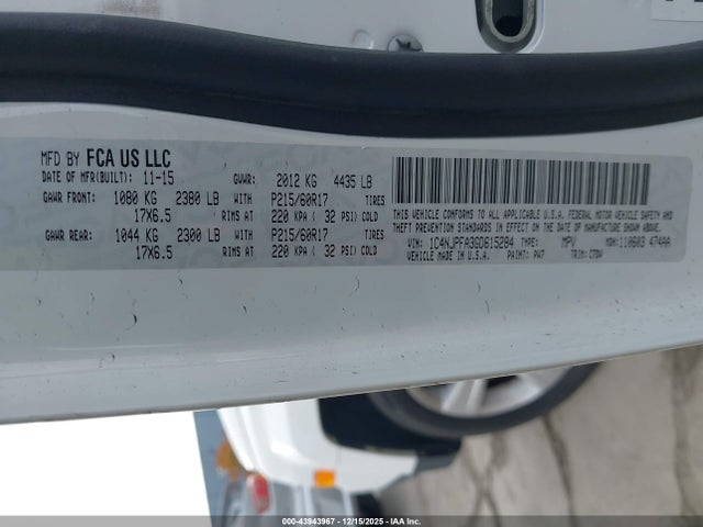 Jeep Patriot Latitude 2016 1C4NJPFA3GD615284 Image 9